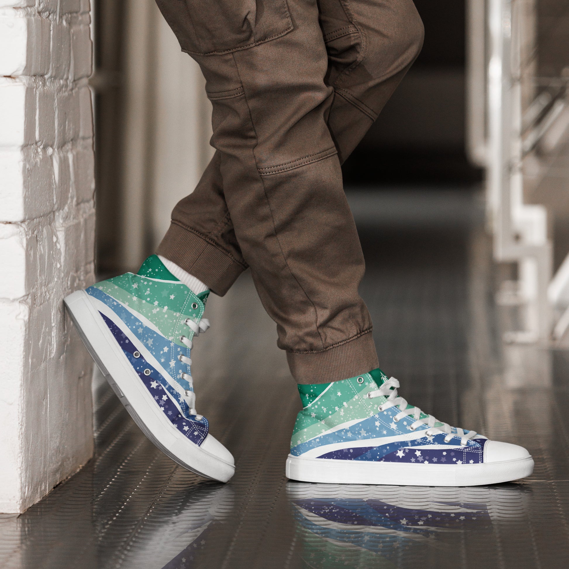 Louis Vuitton Men's Sneaker Zip Up Line Blue Shoes Size 5 (24.5 cm