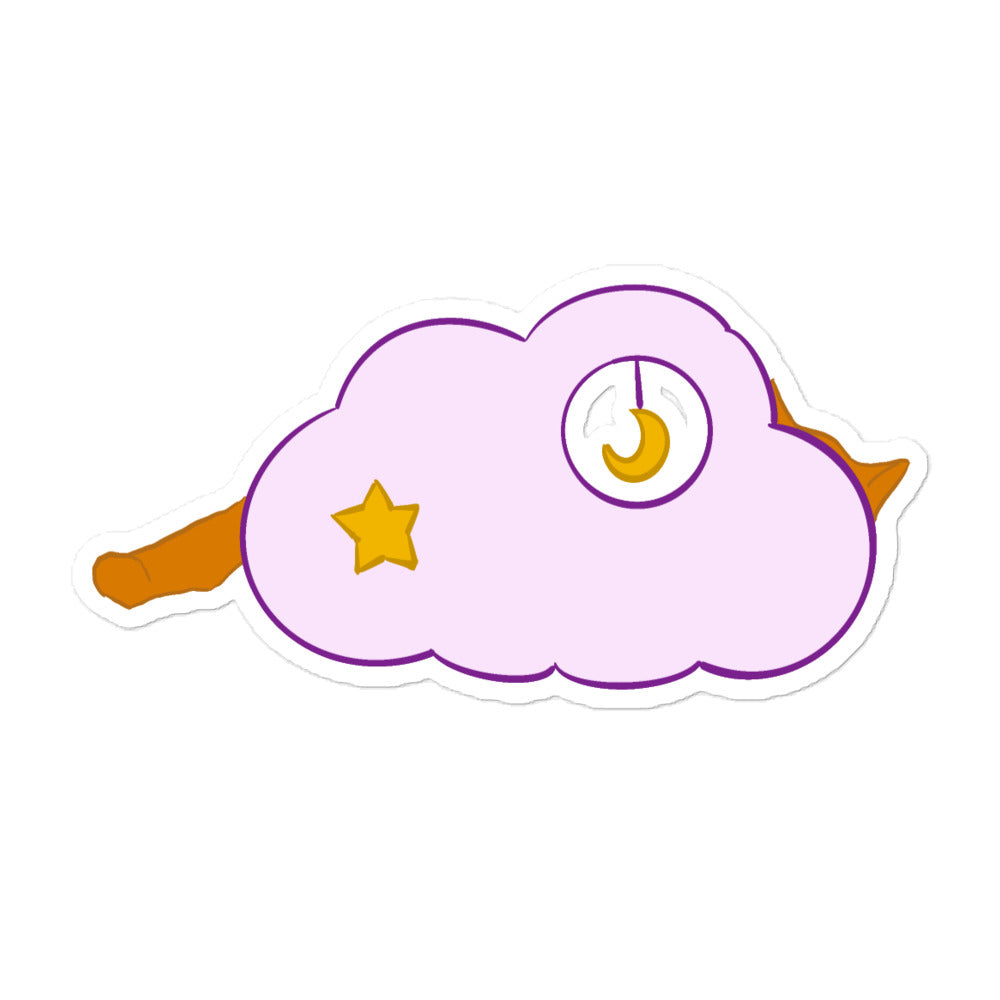 Cloud Rufus Bubble-free Stickers