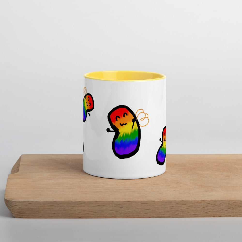 Flying Chaos Bean Mug with Color Inside