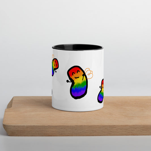 Flying Chaos Bean Mug with Color Inside